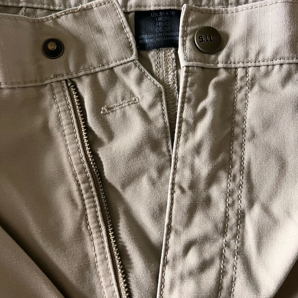 5.11 Tactical Men's Beige Cargo Pants
